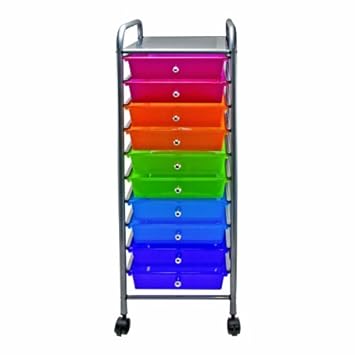 Multi Colored Storage Drawers