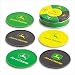 John Deere Tractor Tin Coaster Set