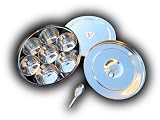 Stainless Steel Masala Dabba (Traditional Indian Spice Box!)