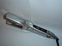 TurboIon Croc Titanium WET TO DRY 1.5" Hair Syling Flat Iron in SILVER
