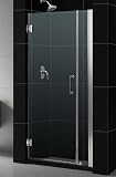 DreamLine UNIDOOR Frameless 34-35 inch Adjustable Shower DoorBrushed Nickel