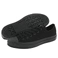 Converse Chuck Taylor All Star Lo Top Black Monochrome Canvas