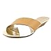 Circa Joan & David Feliciti Women's Leather Slides Sandals Shoes