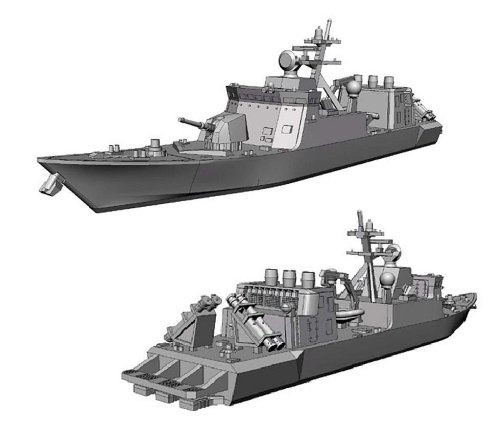 1/700 ウォーターライン 海上自衛隊 ミサイル艇 はやぶさ うみたか 2隻セット