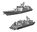 1/700 ウォーターライン 海上自衛隊 ミサイル艇 はやぶさ うみたか 2隻セット