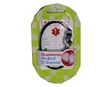 CVS Medical Alert ID Bracelet With Info Wallet Card