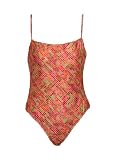 INC Bright Squares Onepiece Swimsuit 12