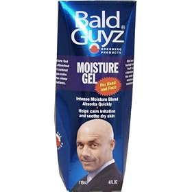 Moisture Gel for The Bald Head Men By Bald Guyz for Men, 4 Ounce