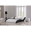 Designer Polsterbett C0WB 180x200 White-Black