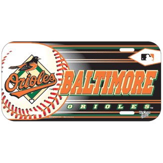 MLB Baltimore Orioles License Plate