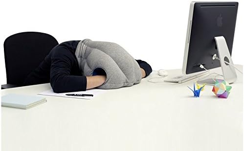 Magical Ostrich Pillow Protecting Office the Nap Pillow Car Pillow Everywhere Nod Off to Sleep (Red)