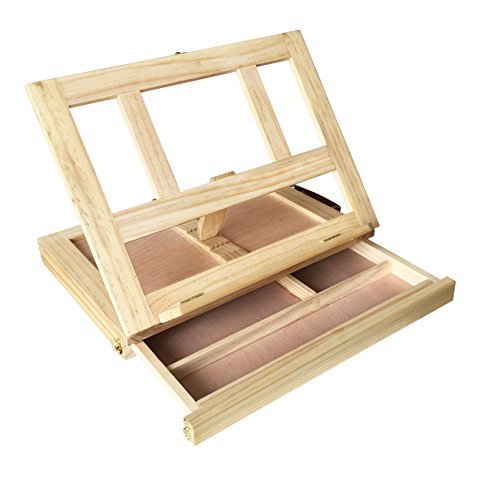 Jeronic art supplies painters artistic adult portable wooden desk…
