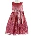 Apparel : Rare Editions Childrens HOLIDAY ROSE CHRISTMAS Special Occasion Dress Girl 4-16