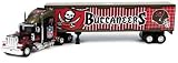 Tampa Bay Buccaneers Fleer 1:80th Scale Die-cast Tractor Trailer - (Adult Collectible) 8+**PURCHASE ON OR BEFORE 12-17-2008 AND GUARANTEED DELIVERY ON OR BEFORE CHRISTMAS EVE TO ANY LOWER 48 US ONLY**