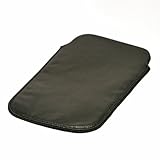 Black Leather Slip Case & Screen Protector Kit for New Apple iPhone 4 4G HD ....