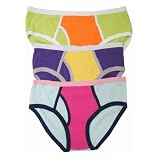 Ladies Dream Fit Retro Style Multi-Colour 3 Pack Boyshort Sexy Fly Underwear