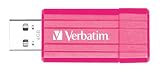Verbatim - Pinstripe - Cl&eacute; USB Drive 2.0 - 4 Go - Rose