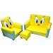 Search : Warner Brothers Toddler Sofa, Chair and Ottoman Set, Tweety