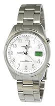 Precision PREW0012 - Men's Watch with Stainless Steel Strap and Silver Dial - Radio Controlled