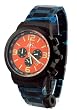 Adee Kaye Men's Russian Diver Style Chronograph Watch Model AK-4021-M14(Orange Face)