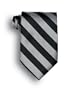 Signature Stripes Brigade of Guards Polyester Tie - Black, Gray
