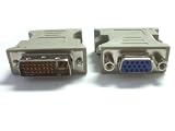 M/F DVI-I 24+5 to 15 VGA Converter Adapter for LCD HDTV