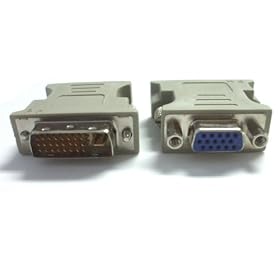 M/F DVI-I 24+5 to 15 VGA Converter Adapter for LCD HDTV