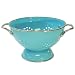 Kitchen & Housewares : Calypso Basics, 18702, 1 Quart Enamel On Steel Colander, Turquoise