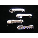 06-08 Lincoln Aviator Chrome 4 Door Handle Covers Trim by APS