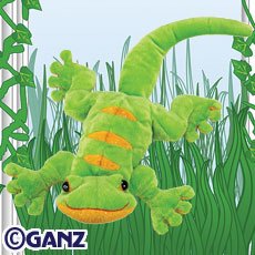 Webkinz Lemon Lime Gecko Plush Stuffed Animal by Webkinz