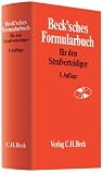 Produkt-Bild: Beck'sches Formularbuch f&uuml;r den Strafverteidiger