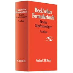 Beck'sches Formularbuch f�r den Strafverteidiger