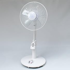 ユアサ(YUASA)リモコン付30cmマイコン扇風機 AFL-208Y-WH