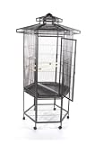 Hexagonal Aviary Bird Cage w/ Pagoda Top