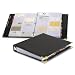 TOPS Cardinal Sewn Vinyl Business Card File Binder, Black, (65361 C20)
