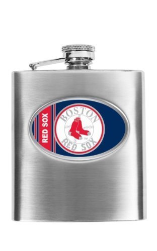 Simran HFMLB-RedSox Boston Red Sox Hip Flask