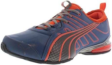 PUMA Men's Voltaic 4 SLS Running Shoe,Poseidon/Cherry Tomato/Black,12 D US