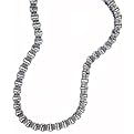 Stainless Steel Men's Two Row Link Necklace 20"