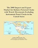 The 2009 Import and Export Market for Battery-Powered Clocks with Watch Movements Excluding Instrument Panel Clocks in the United States