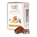 All Natural Fleur de Sel Caramels- Orange and Honey, 4 Oz. Box