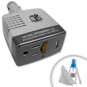 Mobile PowerFlex Car Travel Power Adapter for your Canon Vixia HF200 HF M32 and MANY other... by 
