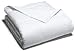 Pike Street 280-Thread Count Damask Stripe Cotton White Down Full/Queen Comforter