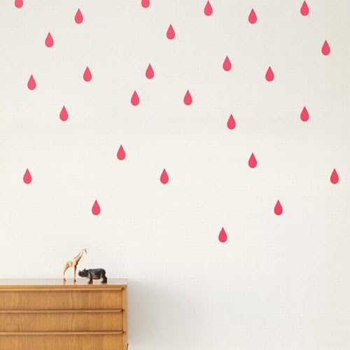 Ferm Living Mini Wall Decals, Neon Drops