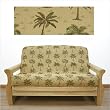 Desert Palm Futon Cover Size: Chair