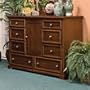 Kush Furniture Heritage 8 Drawer Mule Chest in Medium Oak Finish
