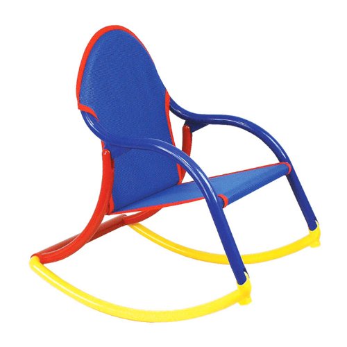 Hoohobbers Rocking Chair, Blue Mesh