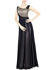 A-line Strapless Sleeveless  Beaded Cocktail Chiffon/Silk Homecoming Dress/Prom Dress/Wedding Party Dress  With Rhinestones