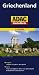 ADAC L�nderkarte Griechenland 1:750.000: Register: Legende, Citypl�ne, Ortstegister mit Postleitzahlen. Karte: Sehensw�rdigkeiten, Natur- und Nationalparks, lanfschaftlich sch�ne Strecken