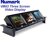 Numark VM03 3-screen/6-input LCD 5 video display monitor