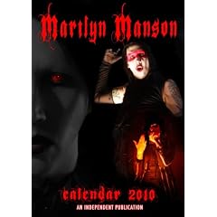 Marilyn Manson 2010 Wandkalender